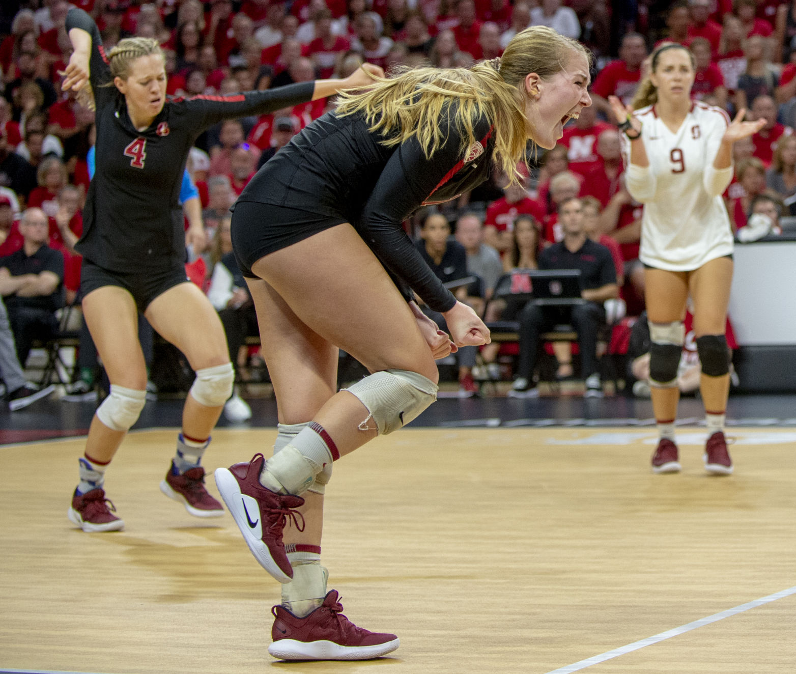 NU volleyball vs. Stanford, 9.18